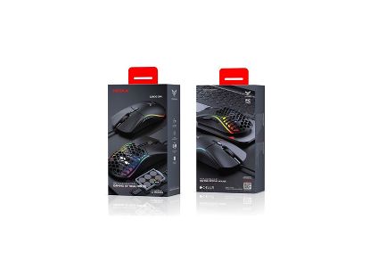 تصویر ماوس مخصوص بازی هیسکا مدل HX-MOG340